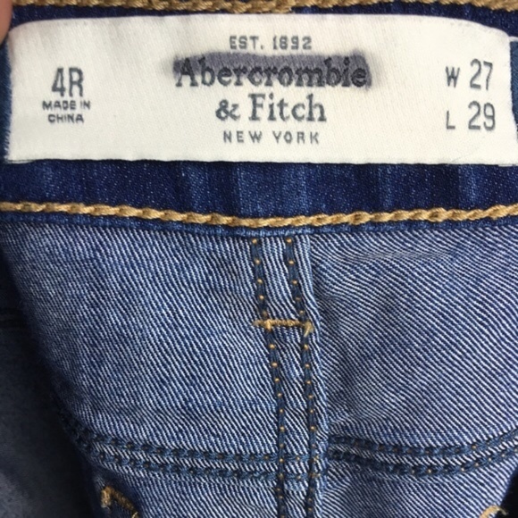 Abercrombie & Fitch Skinny Jeans W27L29 - Picture 3 of 9